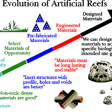 evolutionofartificialreefs