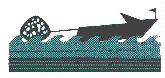 Graphic Of Boat Towing Floating
Reef Ball