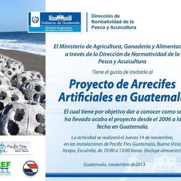 Guatamala Reef Ball Projects and Photos