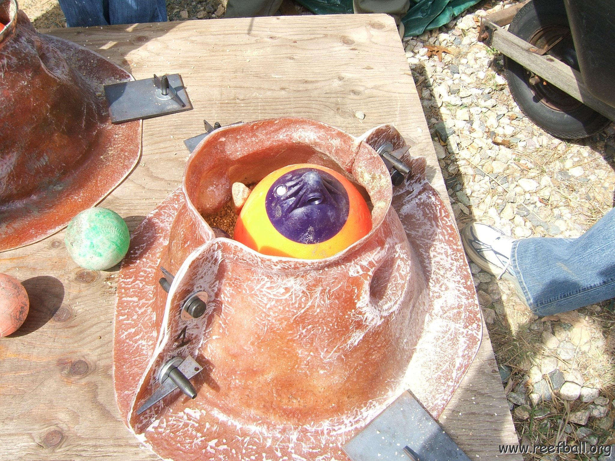 ready to pour cement