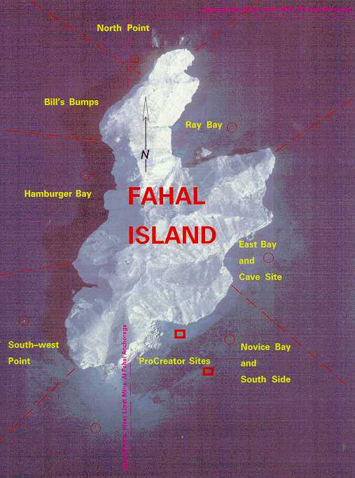 Fahal Island sites