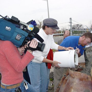 Eternal Reefs Project November, 2002 at Sea Search of Virginia